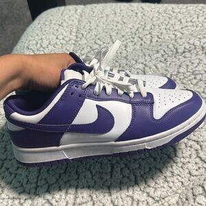 Nike dunk championship purple